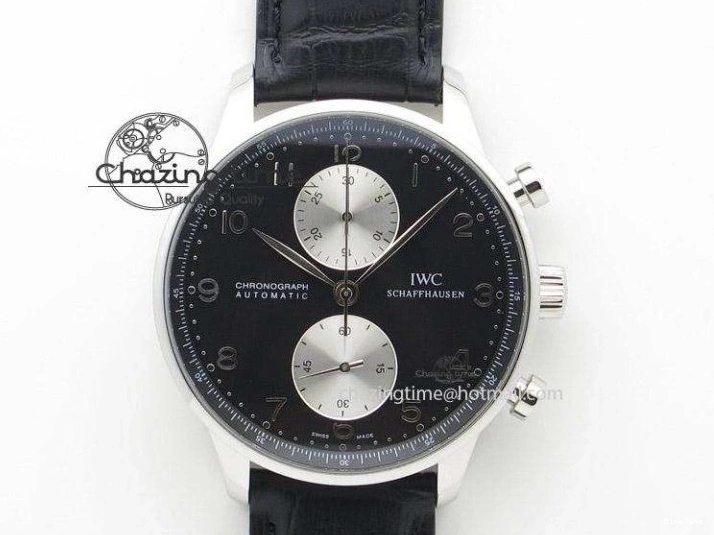 MIROTIME 0710 Portuguese Real PR IW500112 ZF 1:1 Laureus Edition On Black Leather Strap A Flexible 7369